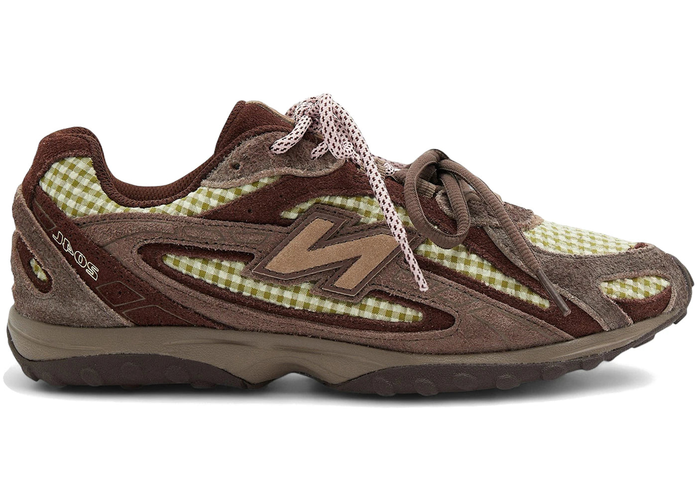 New Balance 204L size? Exclusive Green Gingham Dark Brown - main view