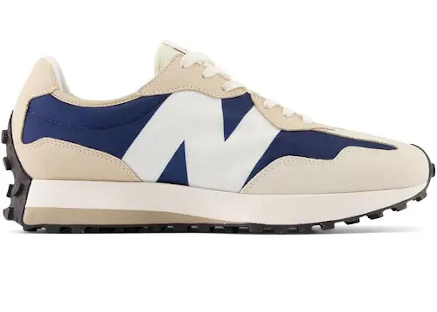 New Balance 327-Beige Navy Burnt Orange