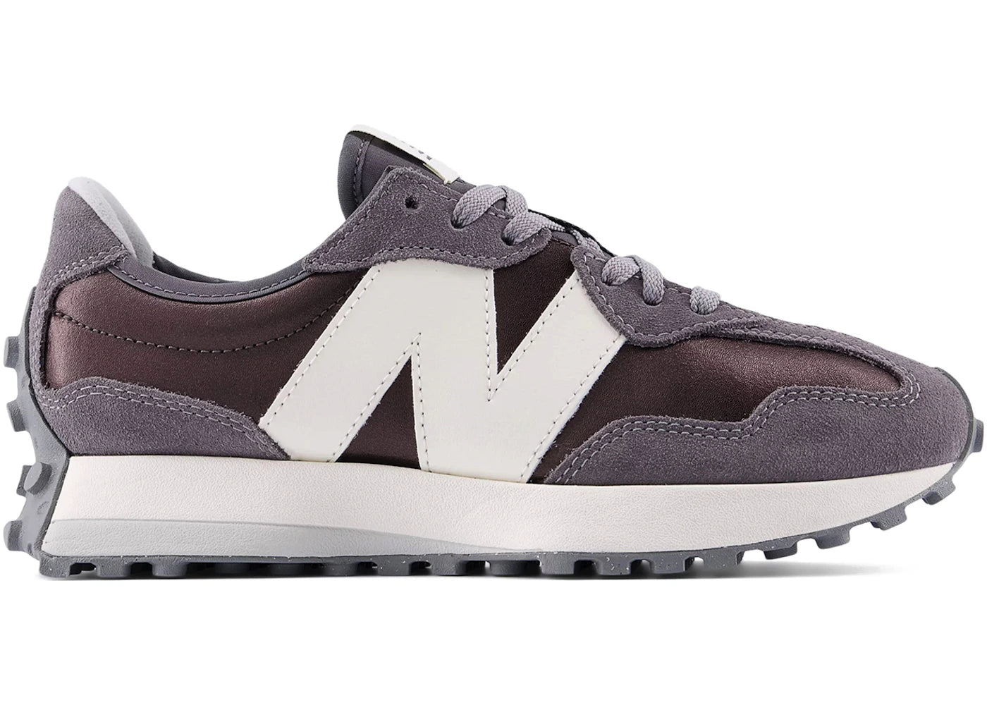 New Balance 327 Black Metallic Castlerock