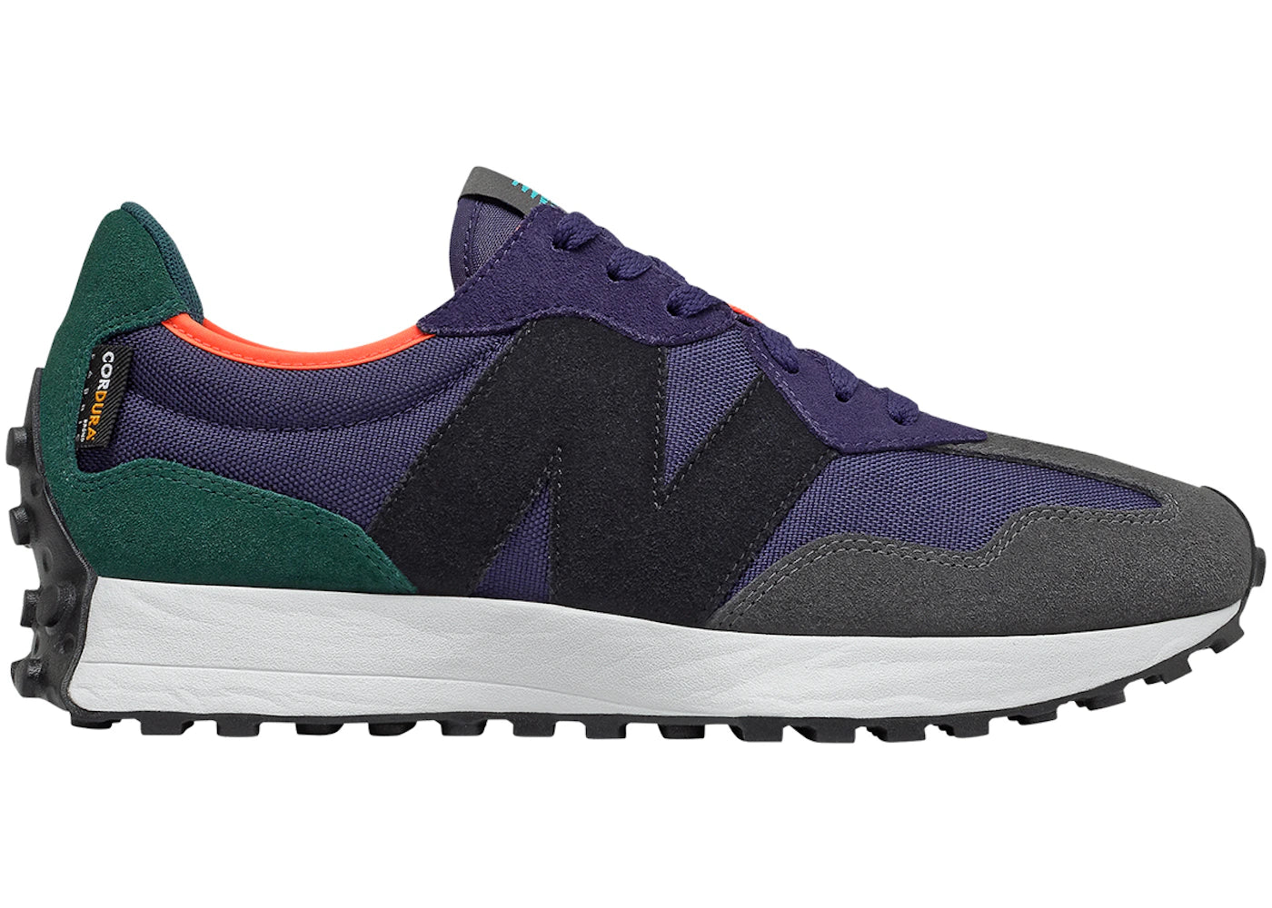 New Balance 327 Cordura Bleu Lagon Noir