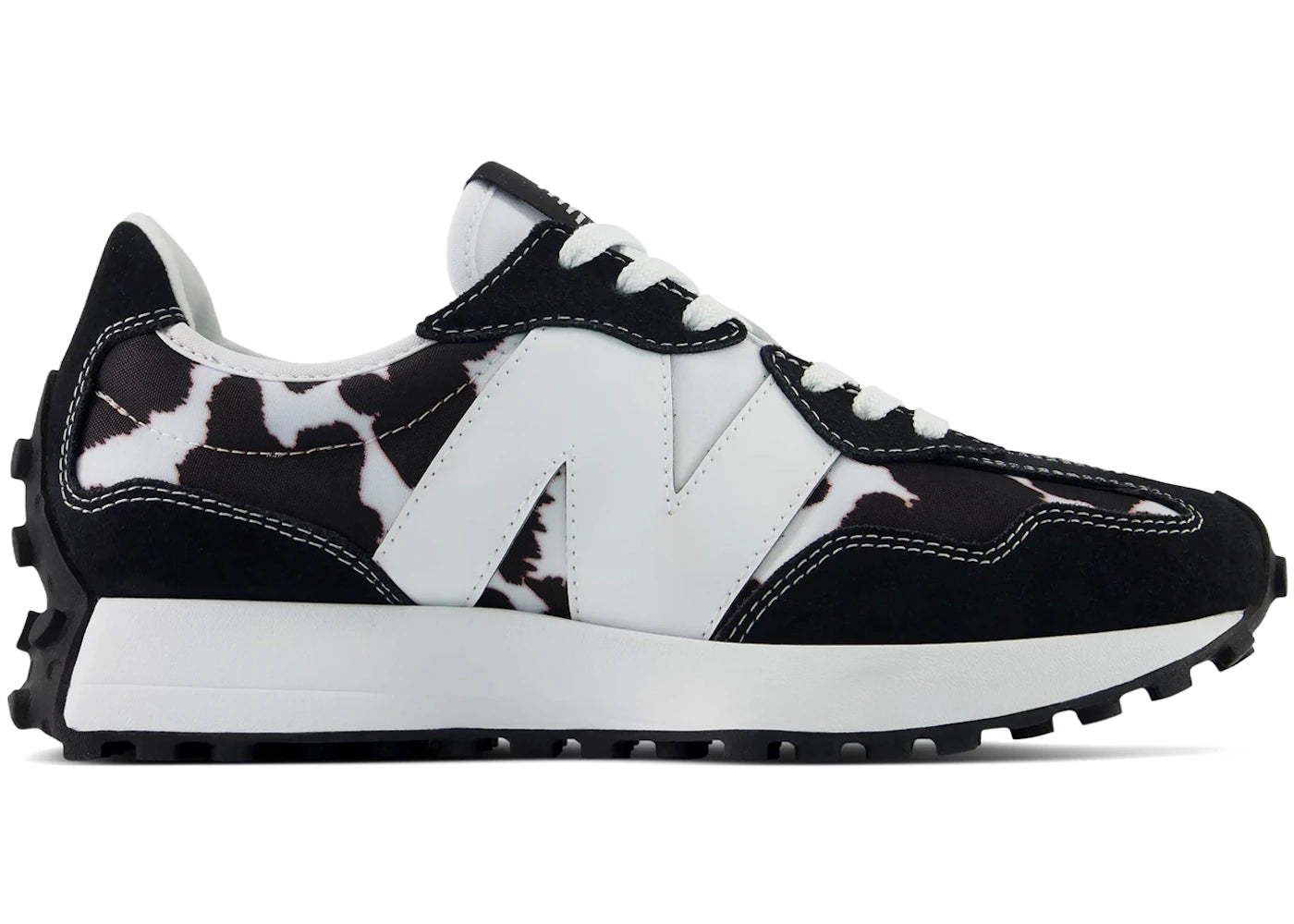 New Balance 327 Cow Print Breakfast Tea Sea Salt - main view
