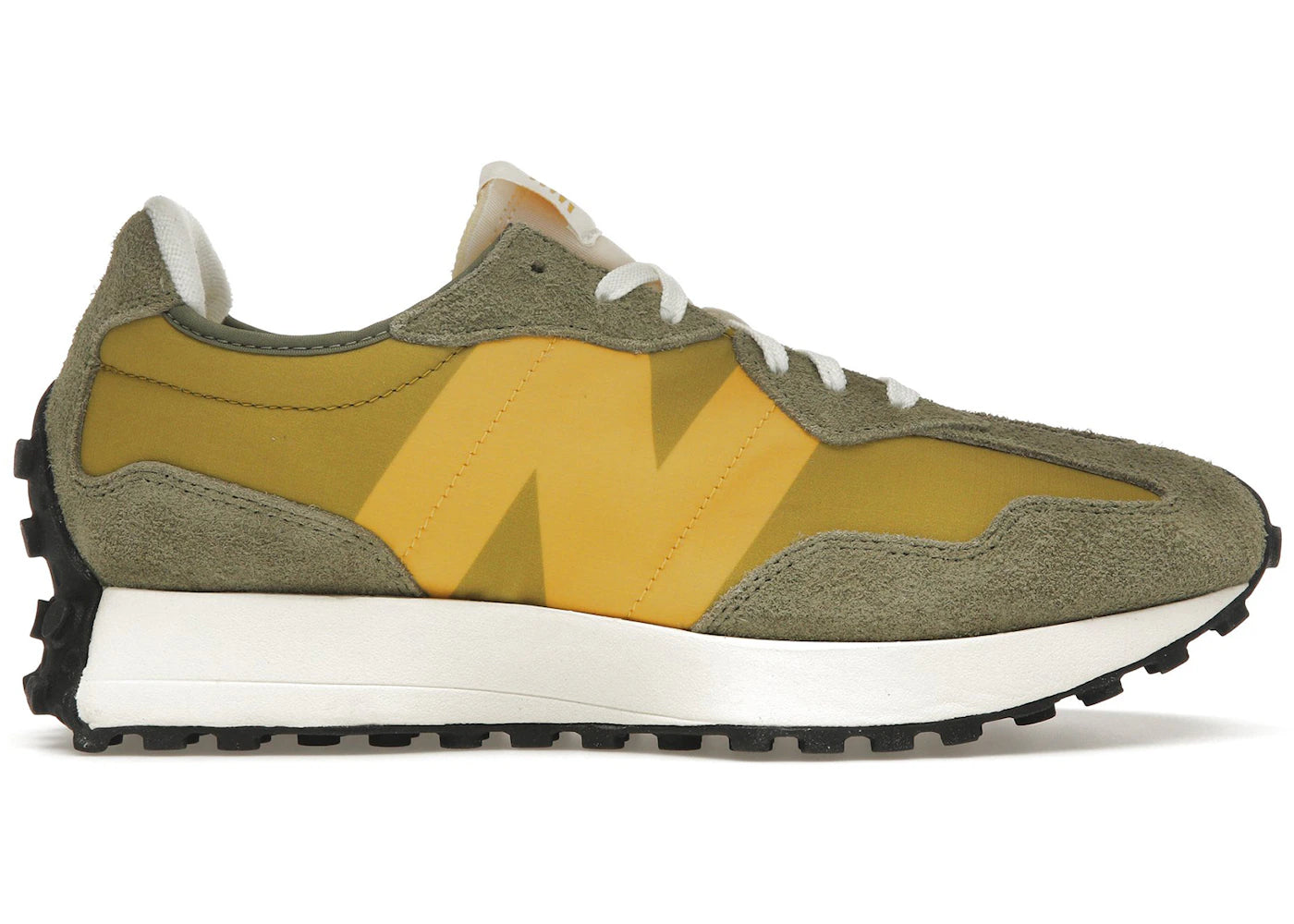 New Balance 327 - Vert colvert et agate bleue
