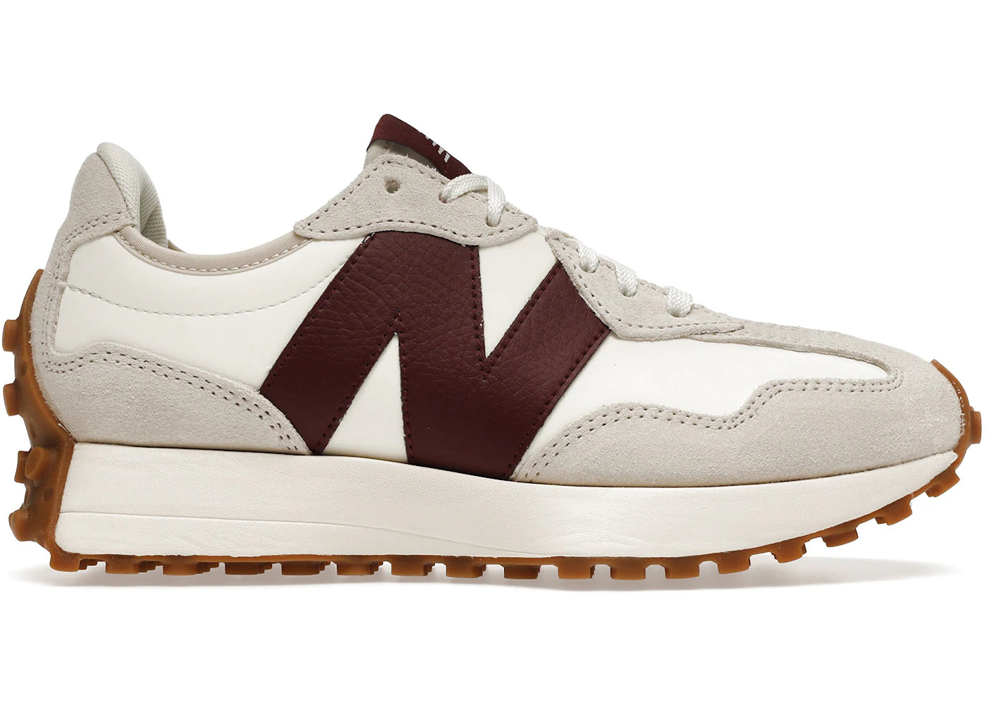 New Balance 327-Moonbeam Classic Burgundy (Women's)