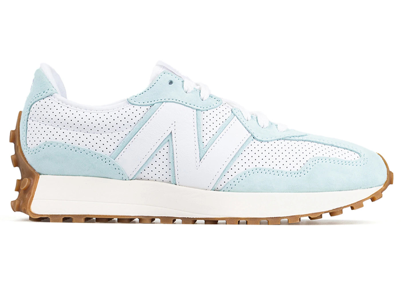 Pack principal New Balance 327 Blanc Menthe
