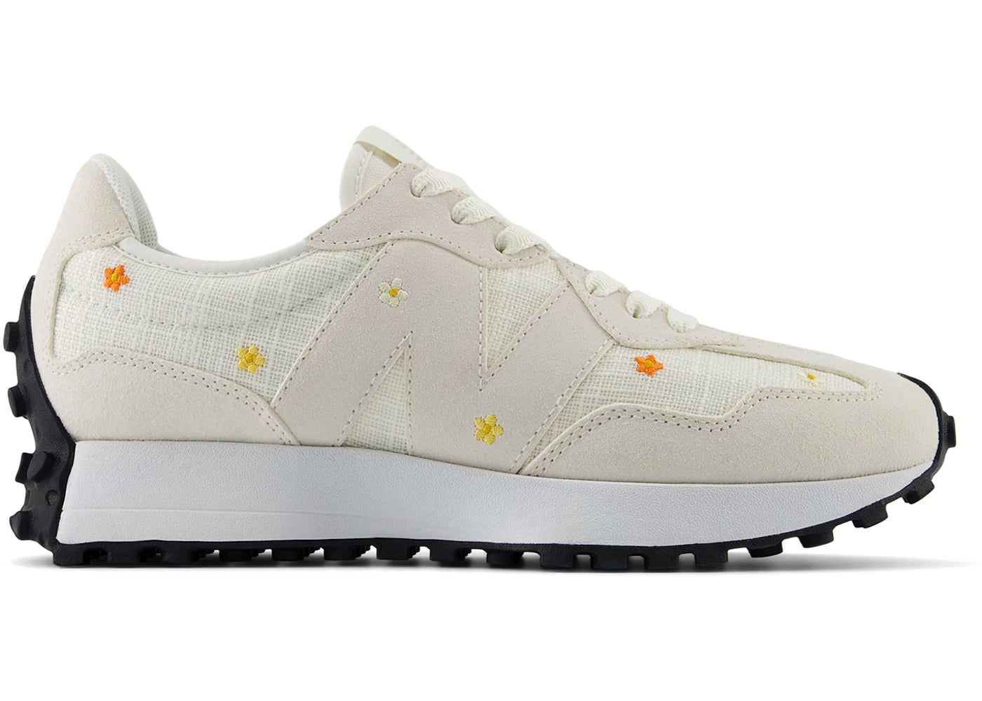 New Balance 327-Sea Salt Floral Embroidery (Women's)