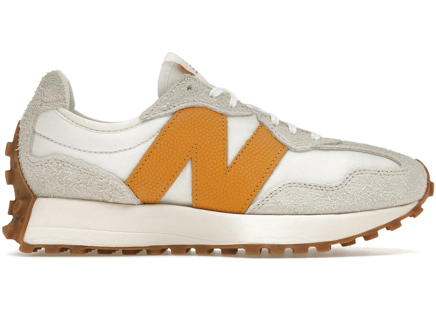 New Balance 327-Sea Salt Golden Hour Gum (Women's)