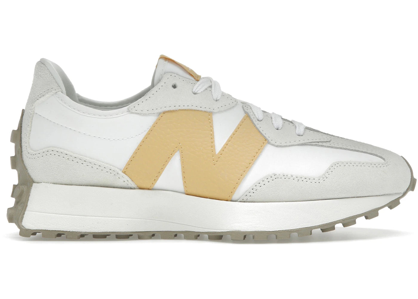 New Balance 327-Sea Salt Sand Dune Yellow (Women's)