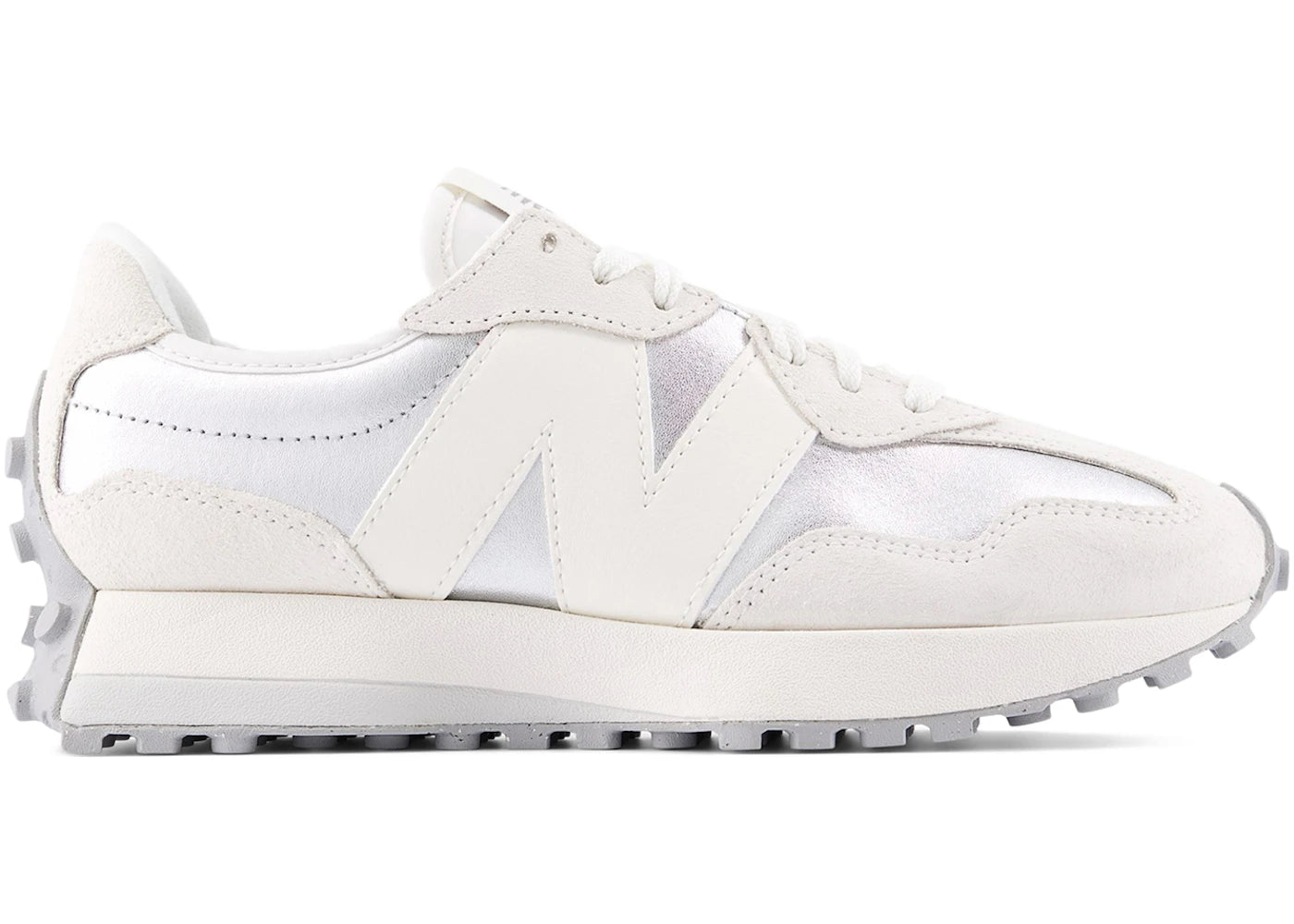 New Balance 327 Silver Metallic Sea Salt