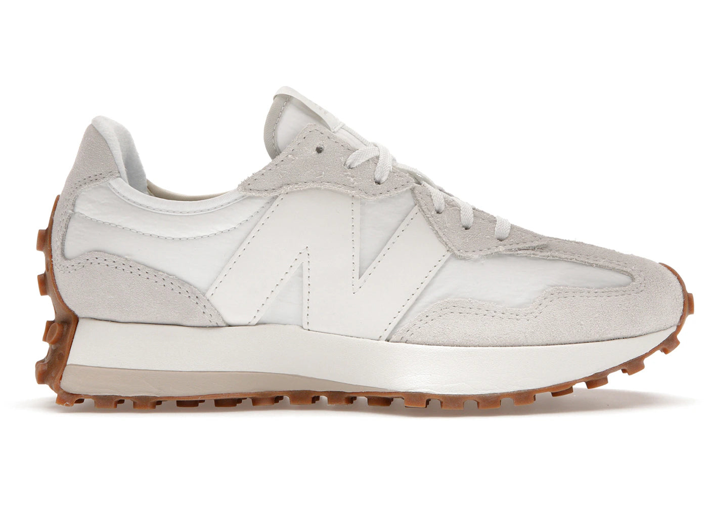 New Balance 327-White Beige Gum (Women's)