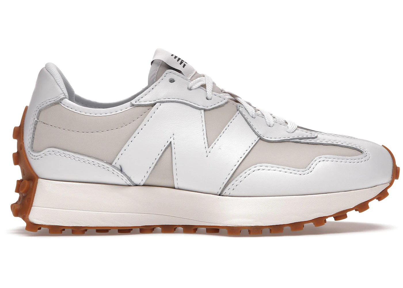 New Balance 327 - White Moonbeam Gum (Femme)