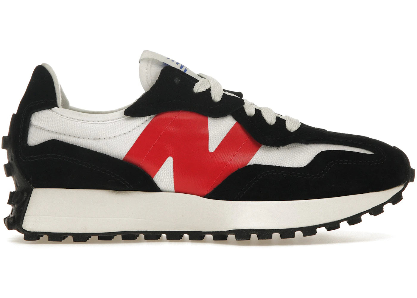 New Balance 327-White True Red