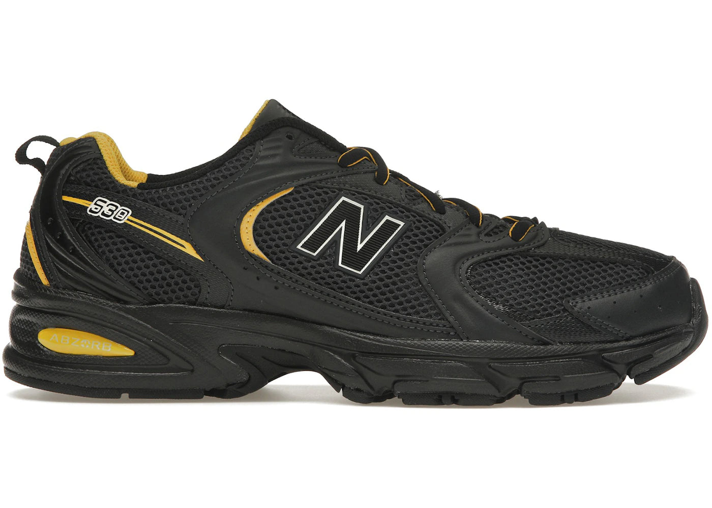 New Balance 530-Black Yellow