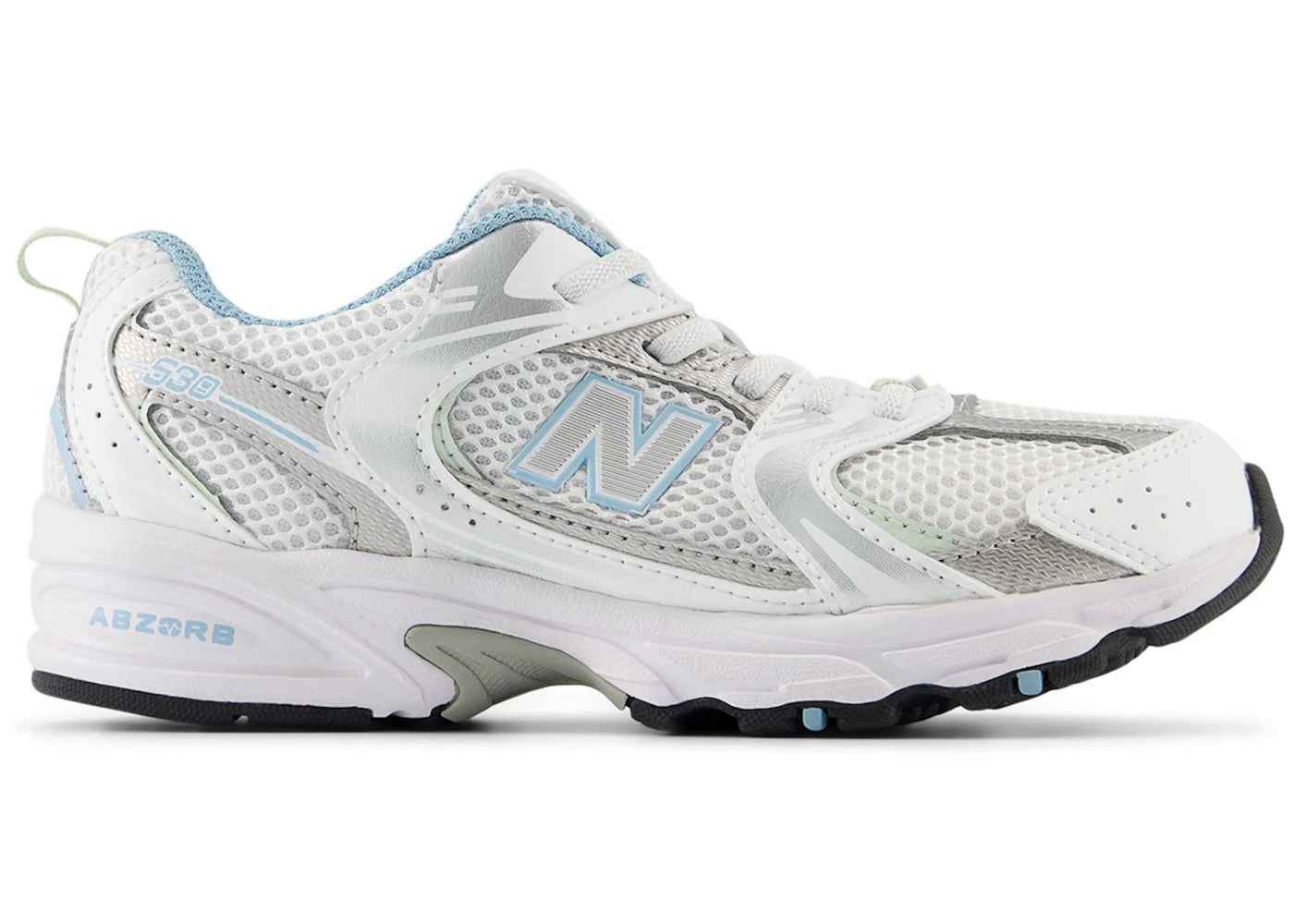 New Balance 530 Bungee-White Chrome Blue (PS)