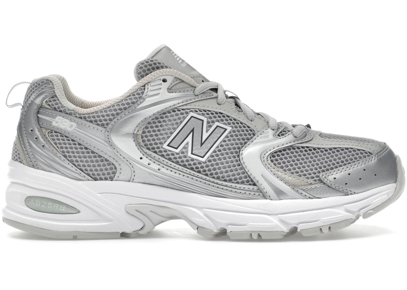 New Balance 530-Moonbeam Silver Metallic