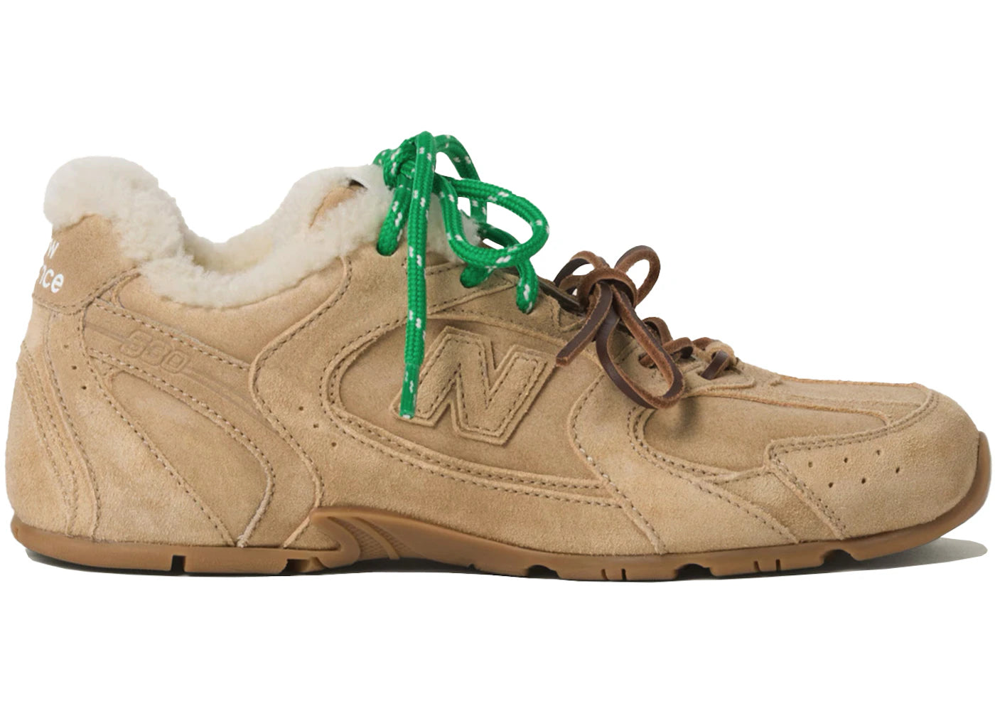 New Balance 530 SL-Miu Miu Ecru Shearling (Women's)