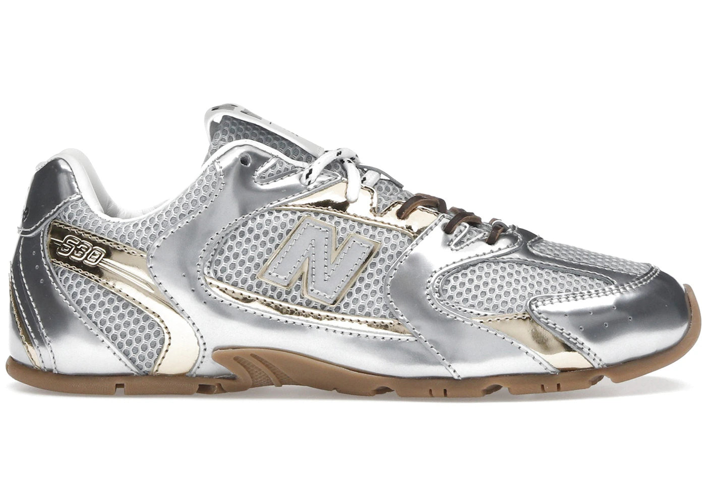 New Balance 530 SL-Miu Miu Silver Platinum (Women's)
