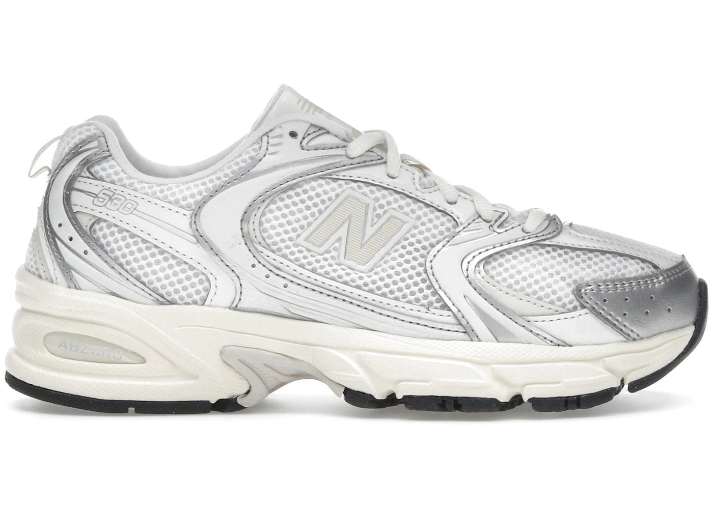 New Balance 530 Silver Metallic Linen