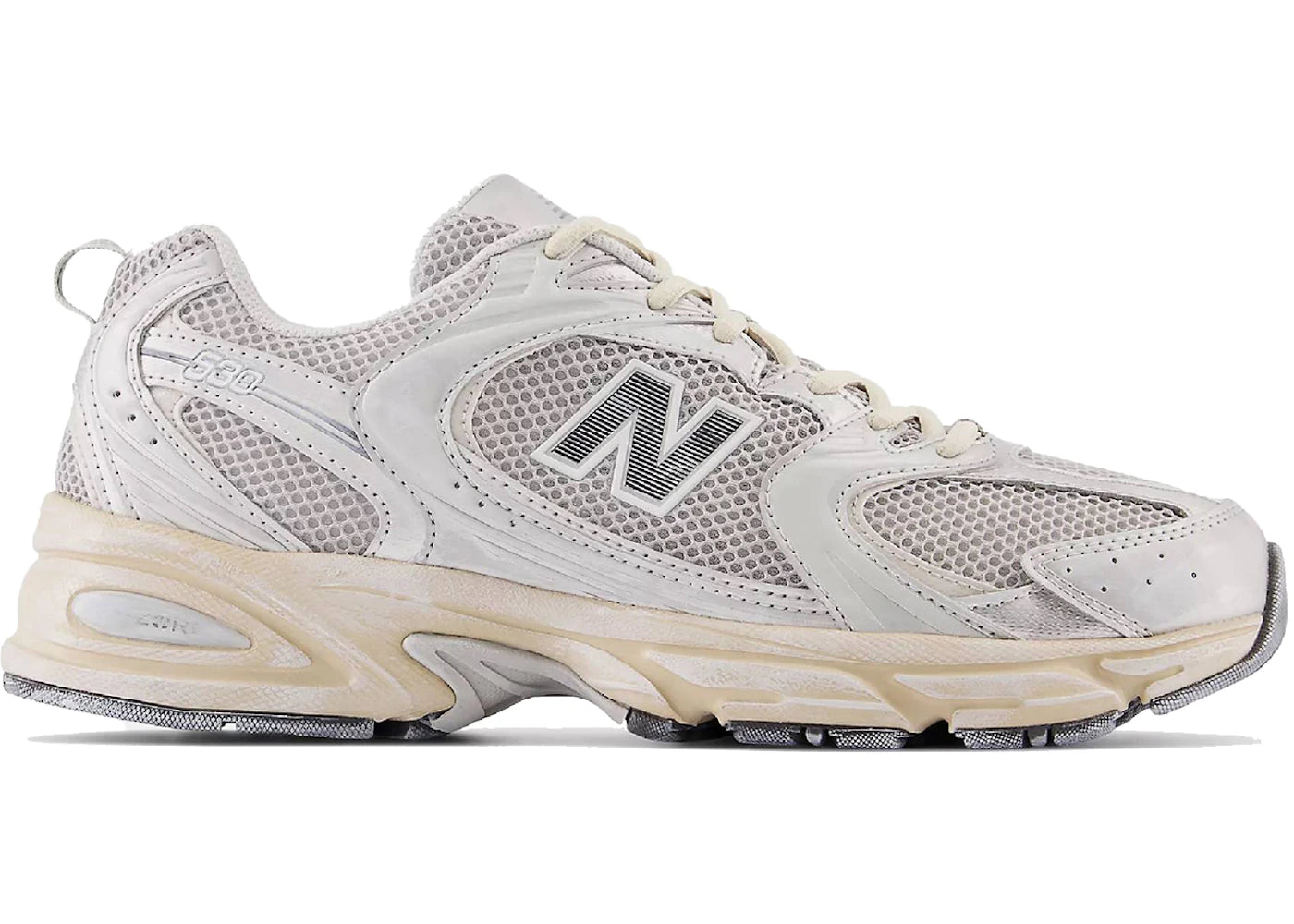 New Balance 530-Vintage Silver Metallic Moonbeam
