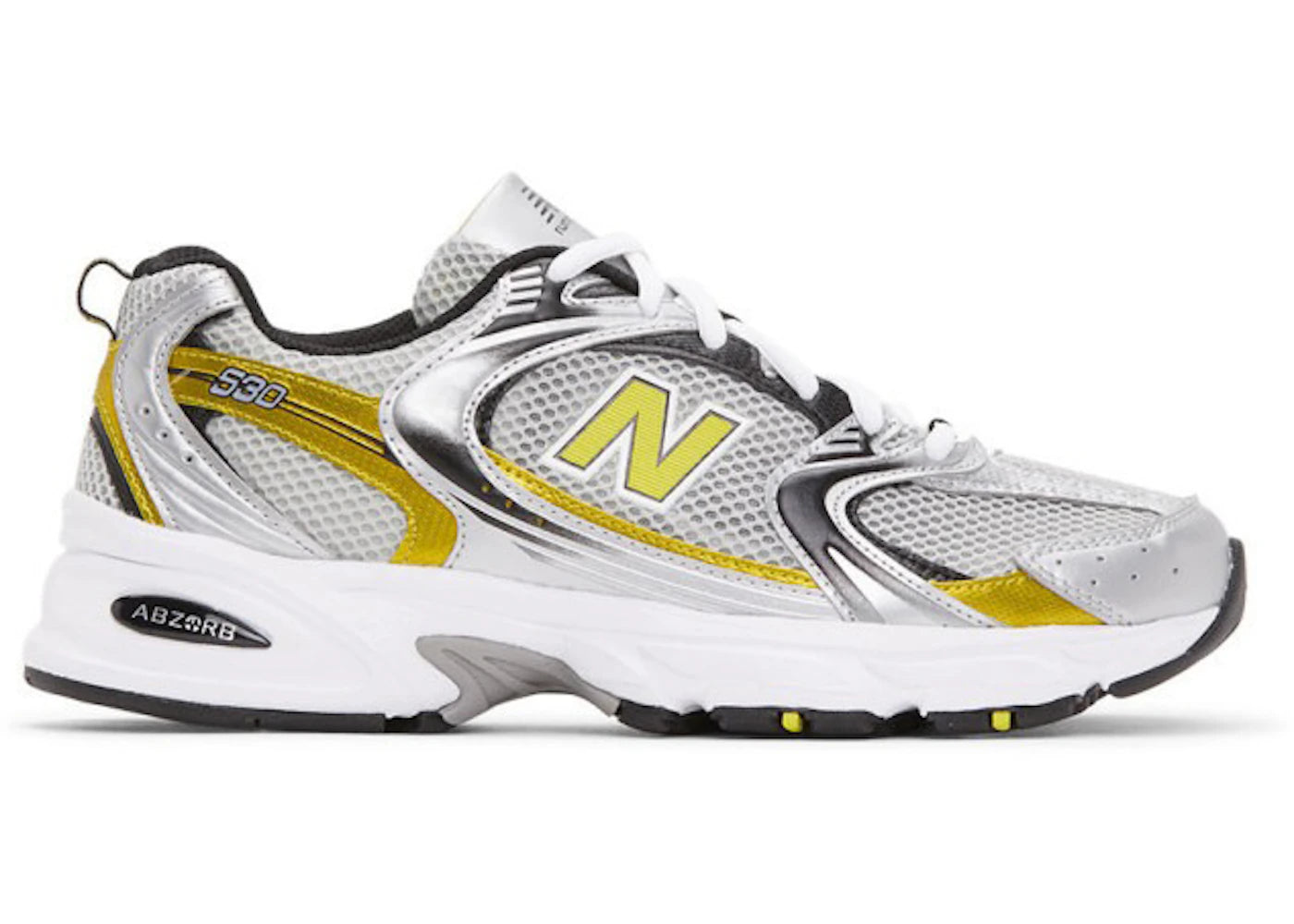 New Balance 530-Silver Yellow