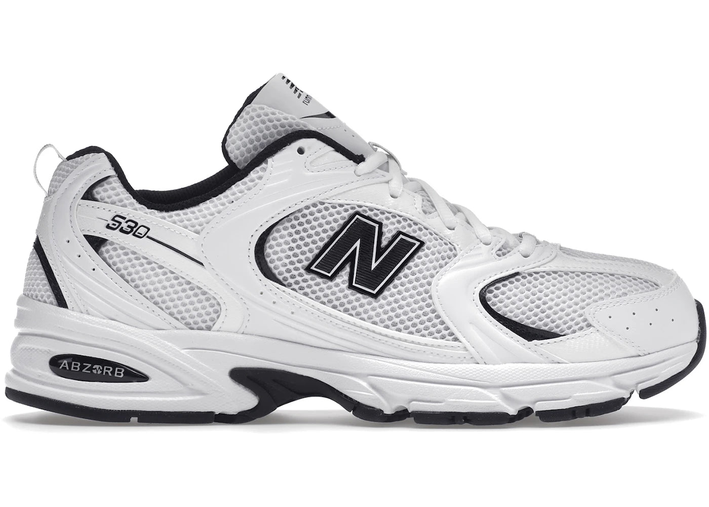 New Balance 530-White Black Details