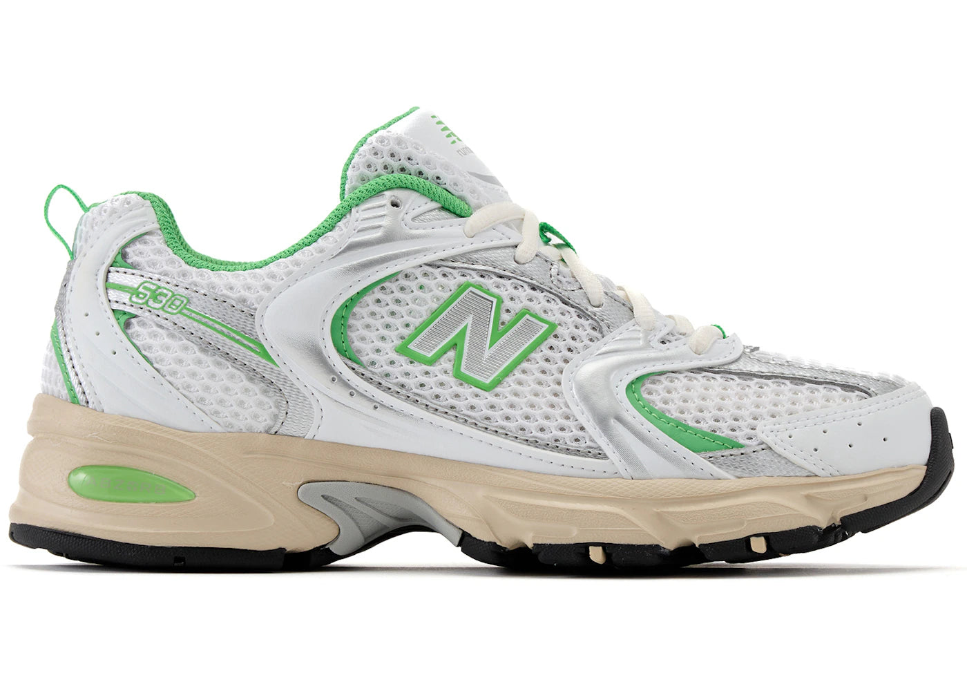 New Balance 530-White Palm Leaf