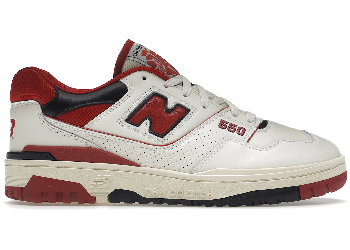 New Balance 550-Aime Leon Dore White Red