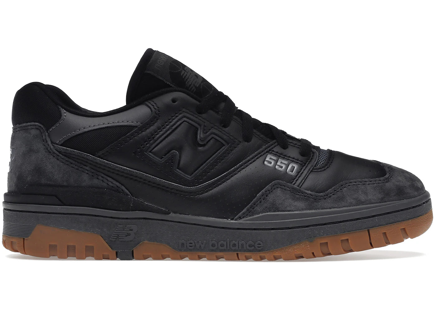 New Balance 550 - Noir Gomme Blanc