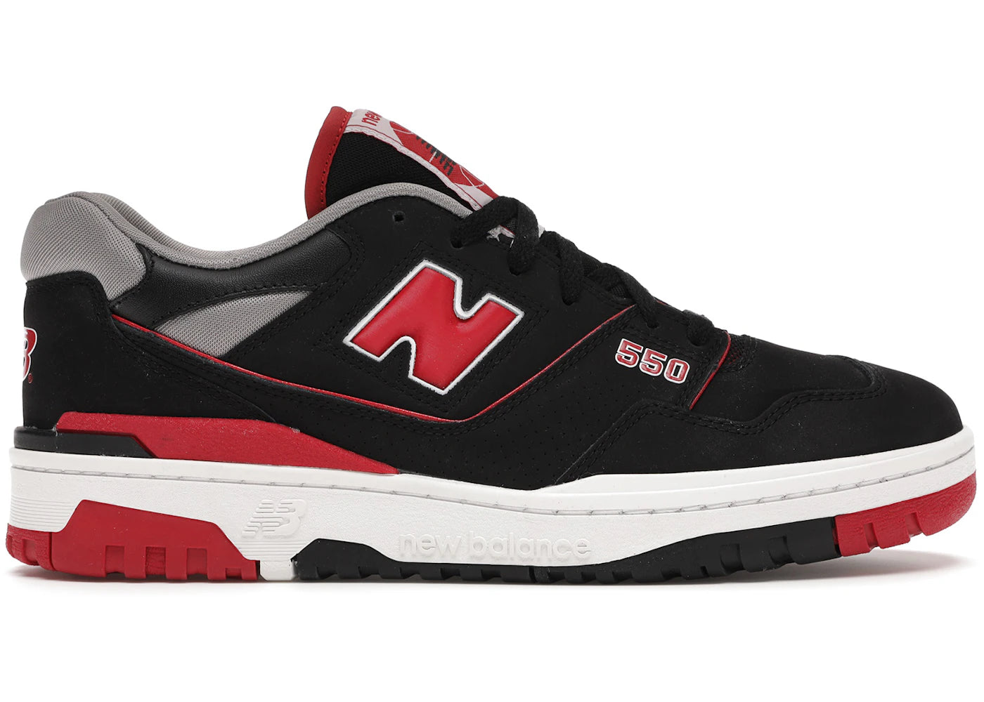 New Balance 550-Black Red