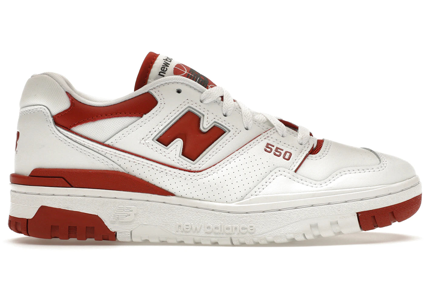New Balance 550 - Rouge brique (Femme)