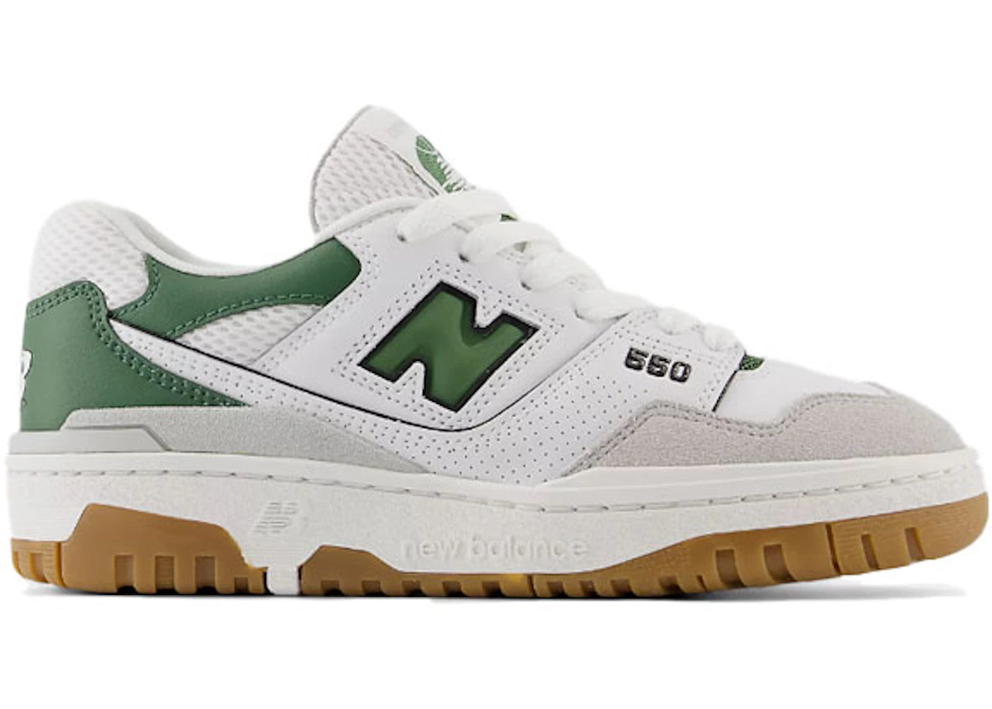 New Balance 550-Bright Grey Nori (GS)