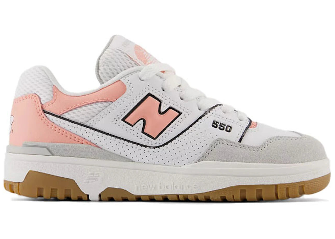 New Balance 550 - Gris Brighton Omega Rose (PS)