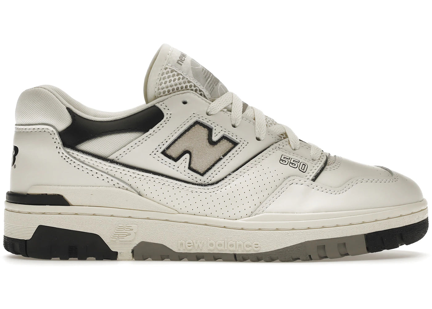 New Balance 550-Cream Black