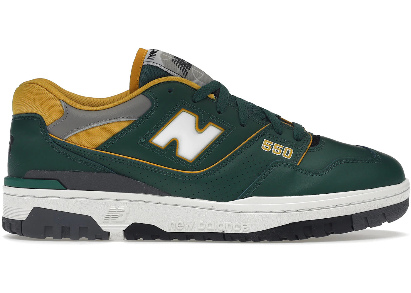New Balance 550 Vert foncé Or