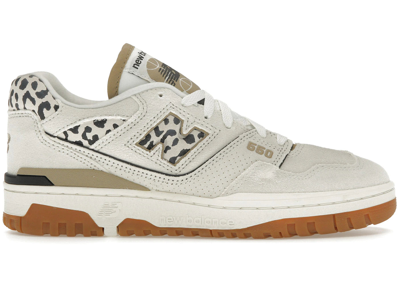 New Balance 550 - Léopard Sel de Mer (Femme)