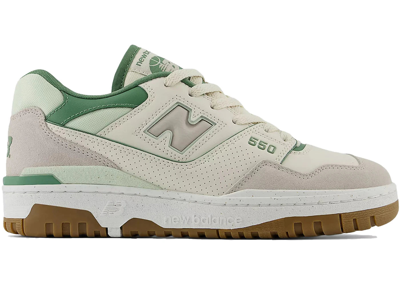 New Balance 550 - Lin vert canard (Femme)