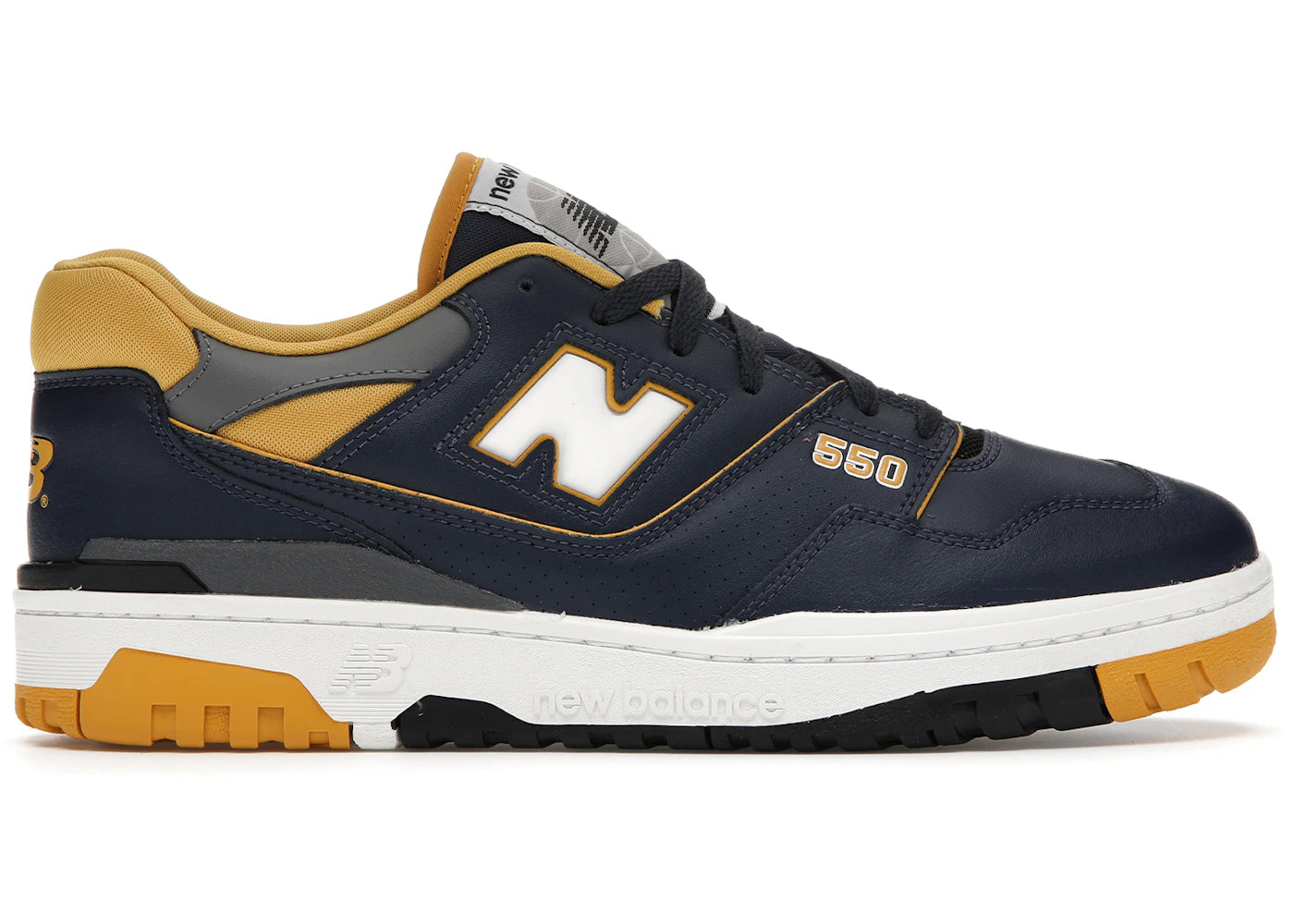New Balance 550 - Bleu marine et or