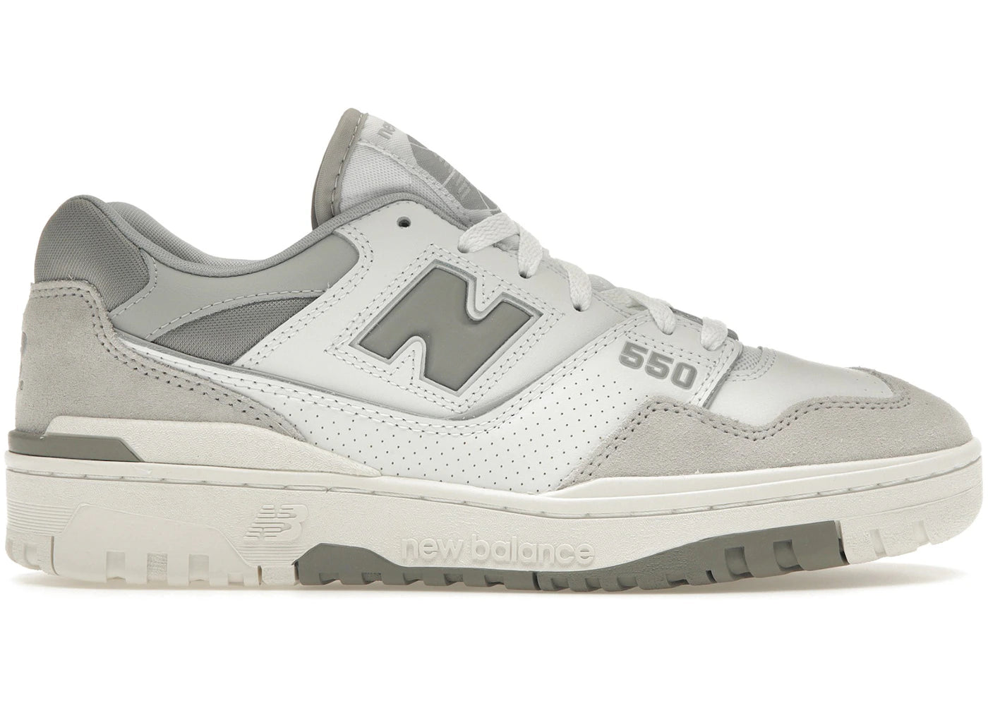 New Balance 550 Premium-White Grey