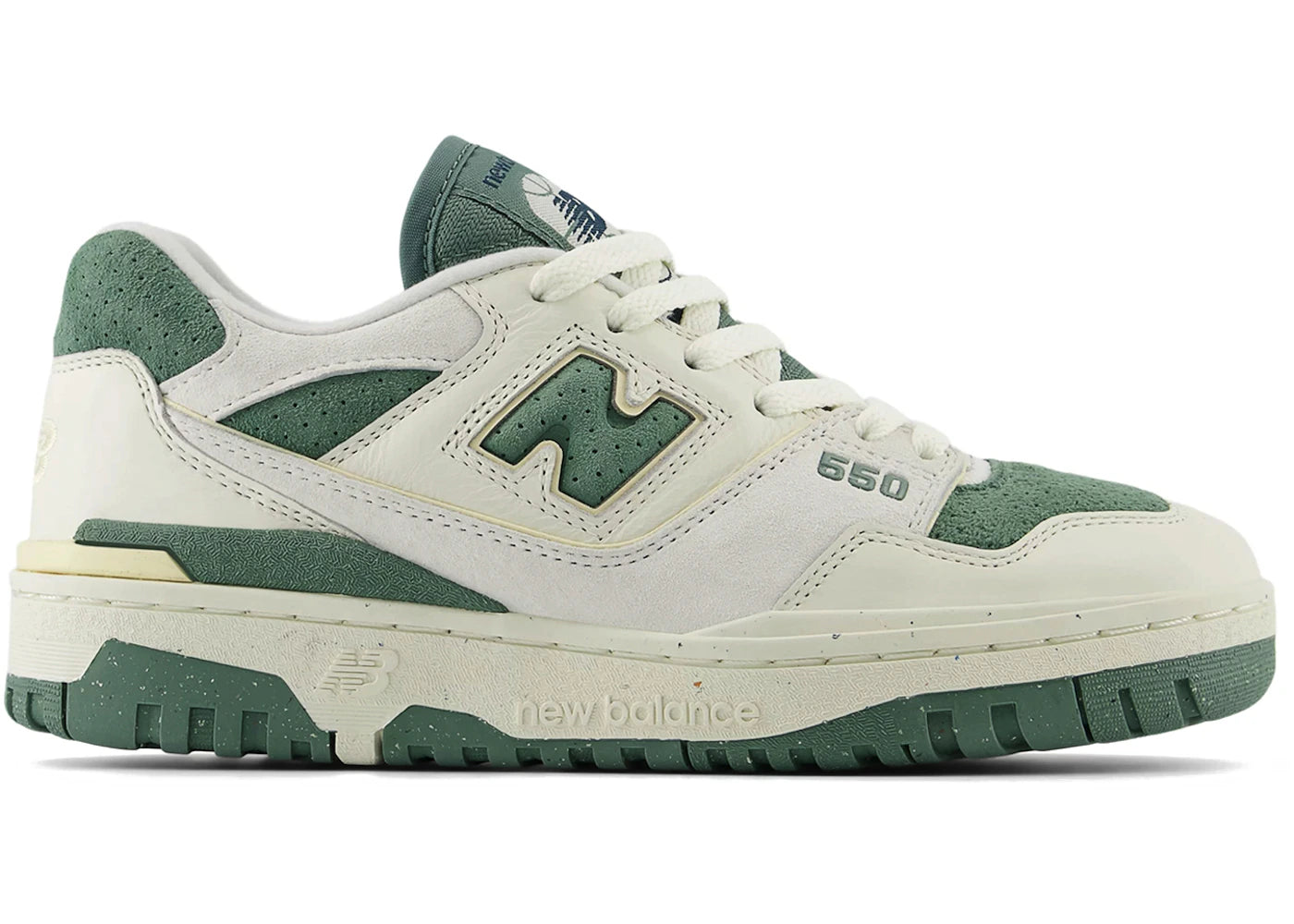 New Balance 550-Sea Salt Dark Juniper (Women's)