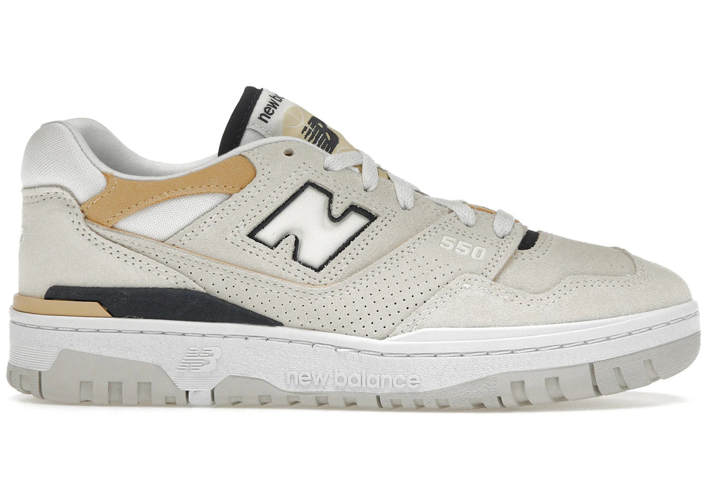 New Balance 550-Sea Salt Navy Raw Sugar (Women's)