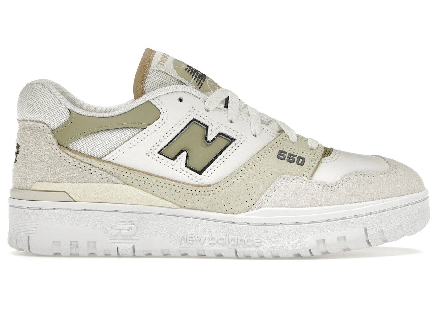 New Balance 550-Sea Salt Olive (Women's)