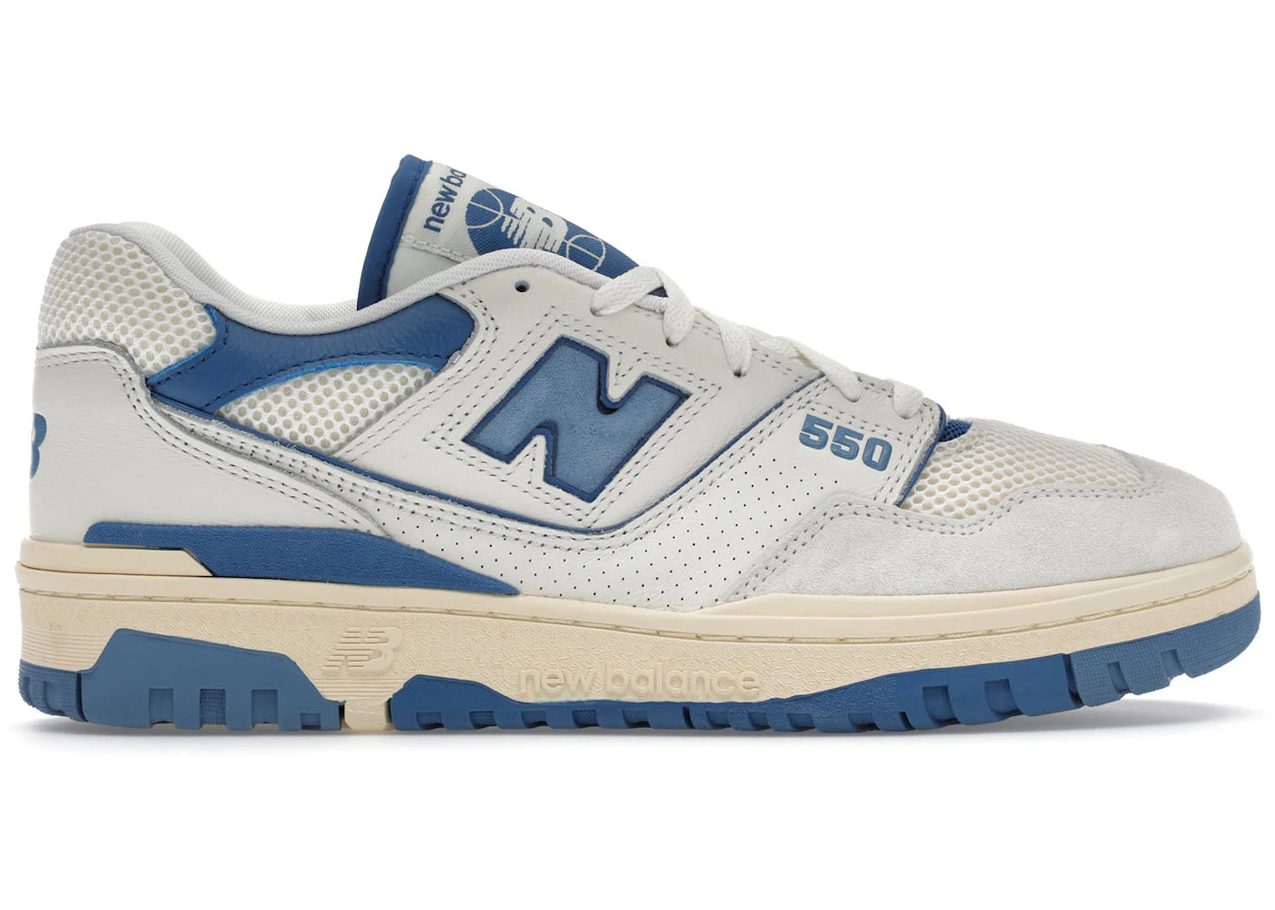 New Balance 550-Sea Salt Pack Blue Agate