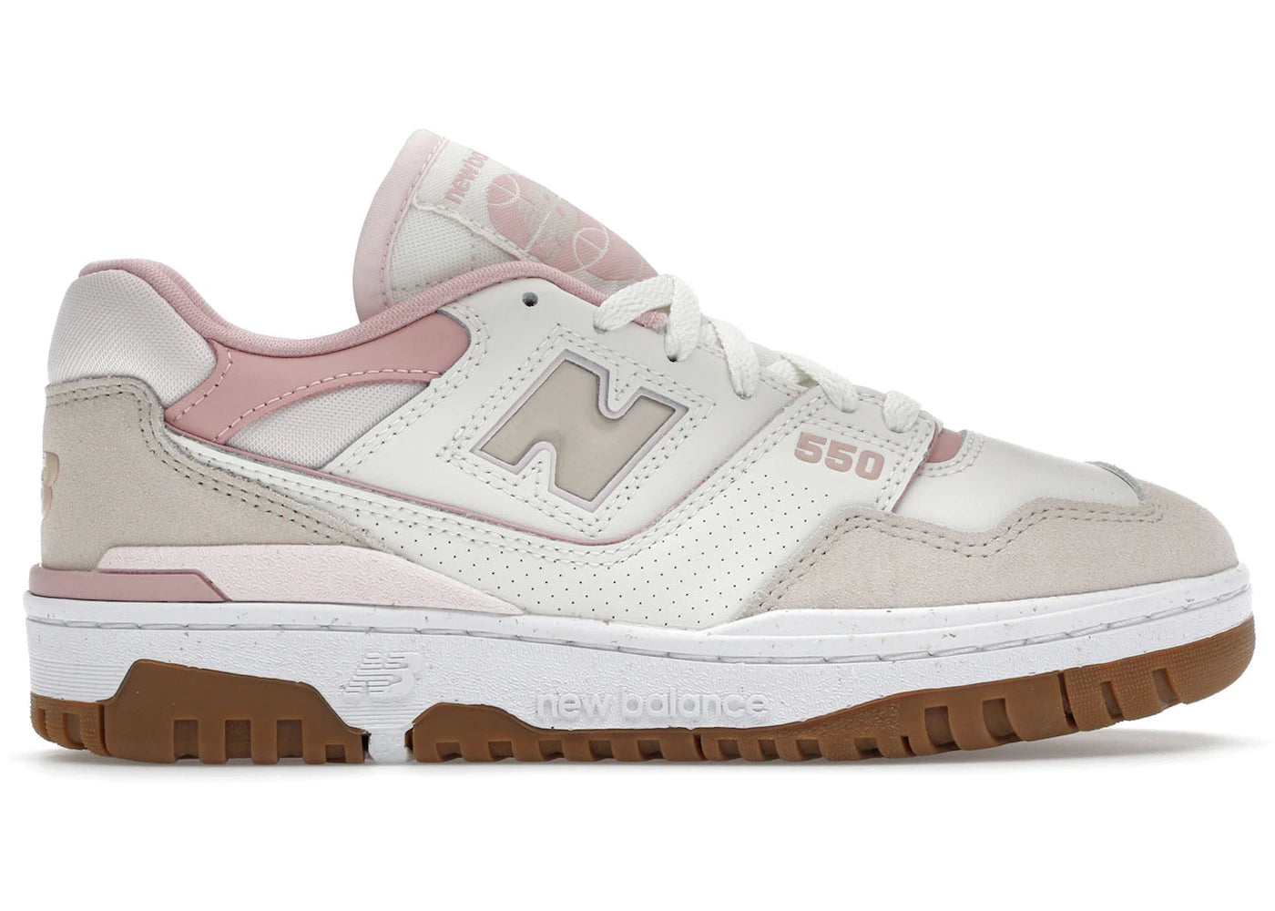 New Balance 550-Sea Salt Pink Granite (Women's)