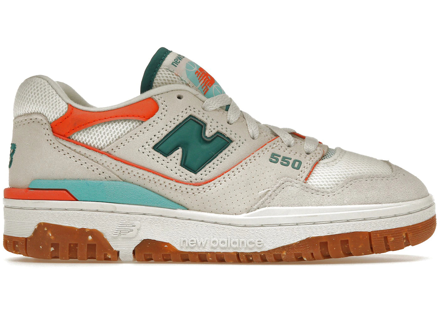 New Balance 550 - Vert-de-gris sel marin (Femme)