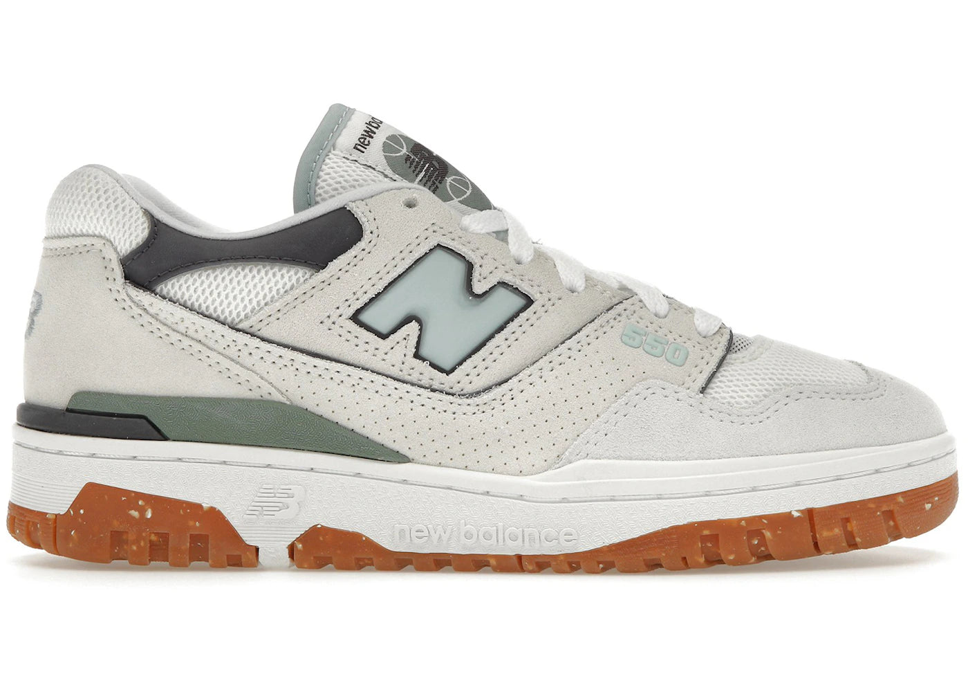 New Balance 550 - Blanc Brume Salée (Femme)