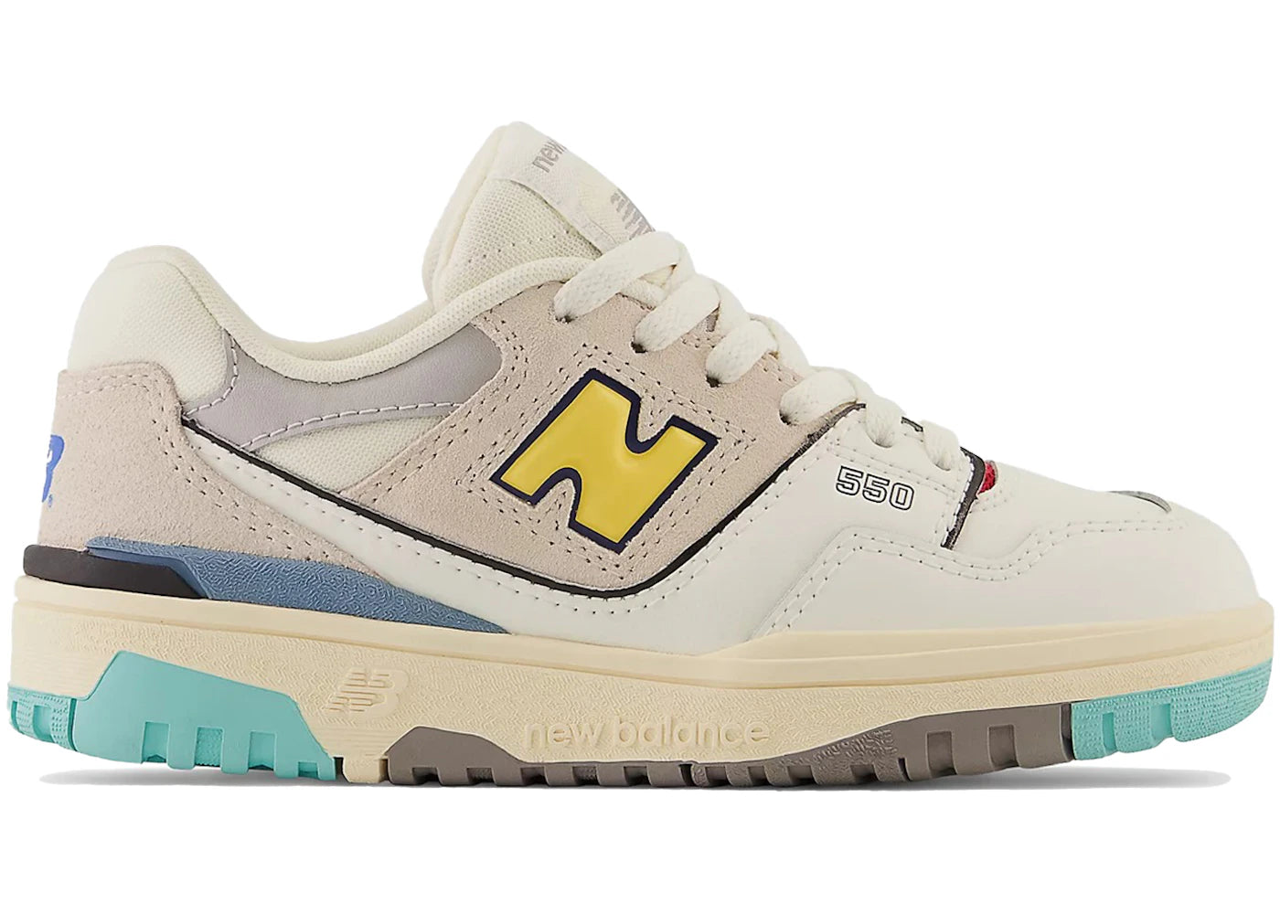 New Balance 550-Sea Salt Yellow (PS)