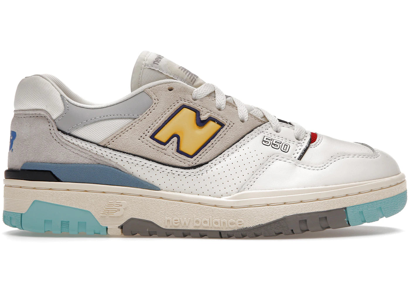 New Balance 550-Sea Salt Yellow