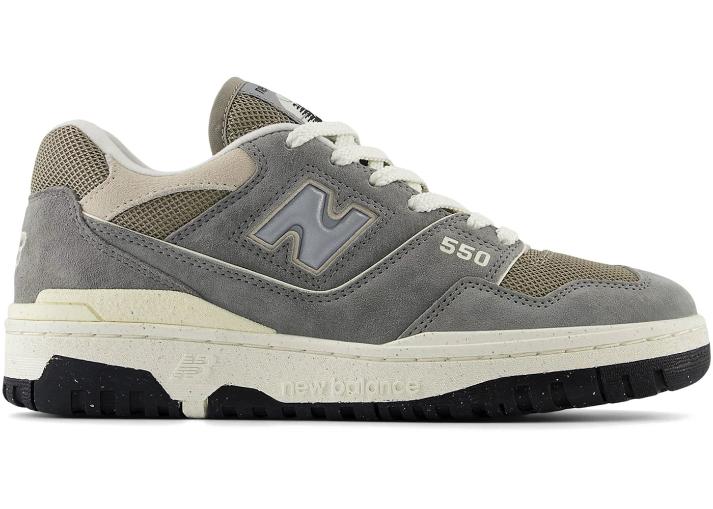 New Balance 550 - Daim gris ardoise (Femme)