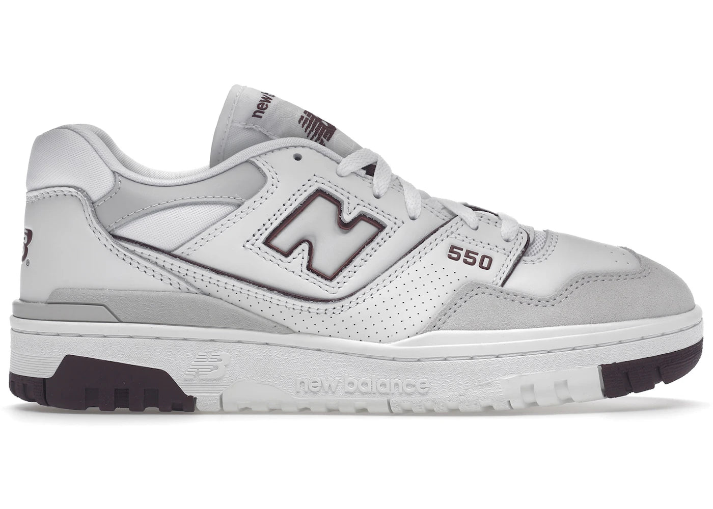New Balance 550-Summer Fog Burgundy