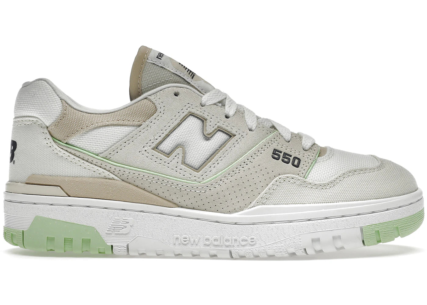 New Balance 550 - Aura Vert Tourterelle (Femme)