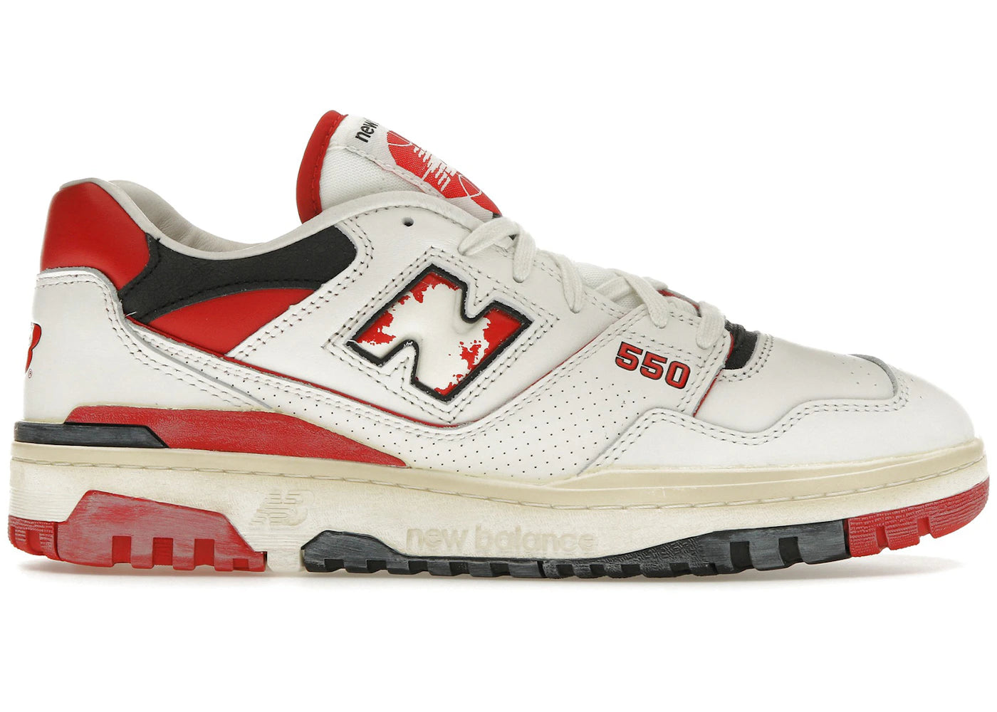New Balance 550-Vintage Pack Team Red